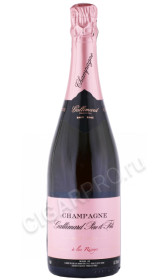 шампанское gallimard pere et fils rose brut 0.75л
