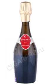 шампанское gosset brut grande reserve 0.375л