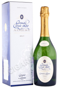 игристое вино grande cuvee 1531 de aimery cremant de limoux 0.75л в подарочной упаковке