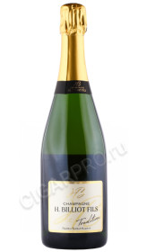 шампанское h billiot fils tradition ambonnay grand cru brut 0.75л