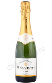 шампанское h goutorbe cuvee tradition brut 0.375л