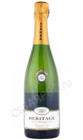 игристое вино heritage tradition cremant de loire brut 0.75л