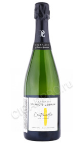 шампанское l extravertie extra brut pertois lebrun 0.75л