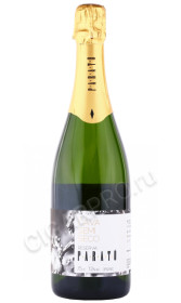 игристое вино parato cava semi seco reserva 0.75л