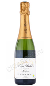 шампанское serge mathieu brut tradition 0.375л