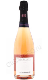шампанское thierry fournier rose brut 0.75л