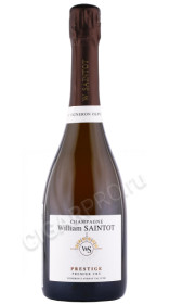 шампанское william saintot prestige premier cru 0.75л