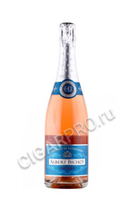 французское игристое вино albert bichot cremant de bourgogne brut rose 0.75л