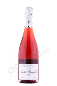 шампанское andre beaufort polisy rose brut 0.75л