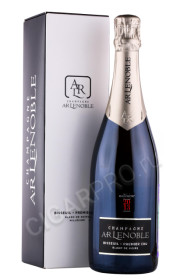 шампанское ar lenoble bisseuil blanc de noir premier cru millesime extra brut 0.75л в подарочной упаковке