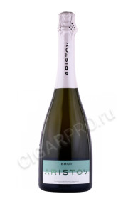 игристое вино aristov - аристов белое брют 0.75л