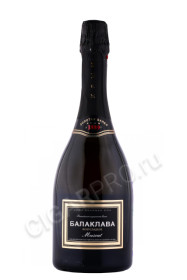 игристое вино balaklava muscat 0.75л