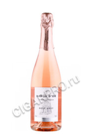 игристое вино baron d'or rose brut 0.75л