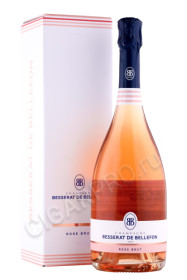 шампанское besserat de bellefon rose brut 0.75л в подарочной упаковке