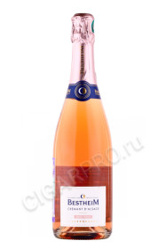 игристое вино bestheim cremant d alsace aoc brut rose 0.75л