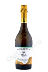 игристое вино bisol crede prosecco di valdobbiadene superiore 0.75л