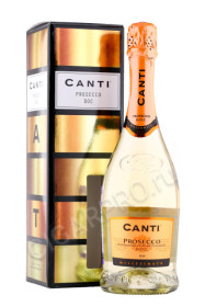 игристое вино canti prosecco family doc 0.75л в подарочной упаковке