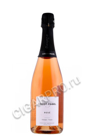 шампанское champagne loriot pagel rose extra brut 0.75л