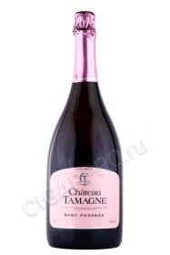 игристое вино chateau tamagne rose brut 1.5л