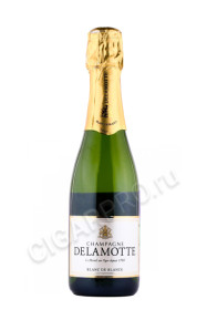 шампанское delamotte blanc de blancs 0.375л