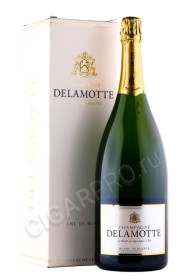 шампанское delamotte brut blanc de blancs 0.75л