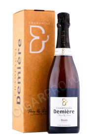 шампанское demiere divin blanc de noirs 0.75л в подарочной упаковке