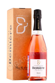 шампанское demiere divin rose 0.75л в подарочной упаковке