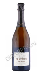 шампанское drappier brut nature pinot noir 0.75л