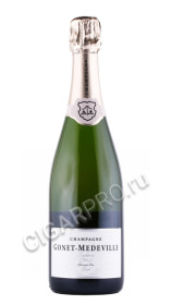 шампанское gonet medeville brut tradition premier cru 0.75л