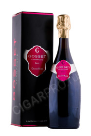 шампанское gosset grand rose brut 0.75л