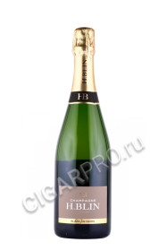 шампанское h blin blanc de noirs brut 0.75л