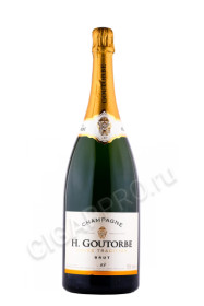 французское шампанское h. goutorbe cuvee tradition brut 1.5л