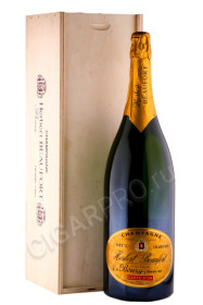 шампанское herbert beaufort carte or 3л в подарочной упаковке