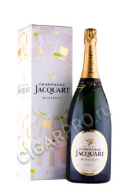 шампанское jacquart brut mosaique 1.5л