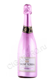 игристое вино jaume serra brut rose 0.75л