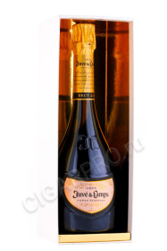 игристое вино juve y camps gran reserva brut 0.75л в подарочной упаковке