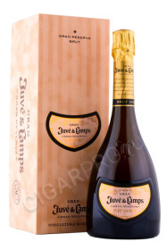 игристое вино juve y camps gran reserva brut 0.75л в подарочной упаковке