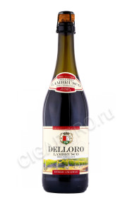 игристое вино lambrusco delloro dell emilia igt 0.75л