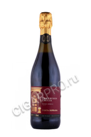 игристое вино lambrusco emilia porta soprana 0.75л