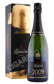 шампанское lanson gold label brut vintage 0.75л в подарочной упаковке