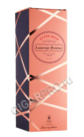 подарочная упаковка шампанское laurent perrier cuvee rose brut 0.75л
