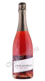 шампанское louis guerlet rose brut 0.75л