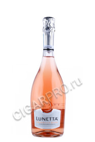 игристое вино lunetta prosecco rose millesimato 0.75л