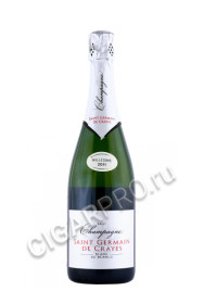 шампанское saint germain de crayes millesime blanc de blancs brut 0.75л