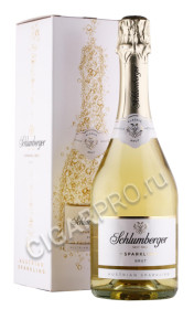 игристое вино schlumberger sparkling brut klassik 0.75л в подарочной упаковке