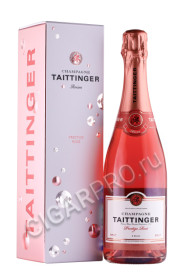 шампанское taittinger prestige rose brut 0.75л