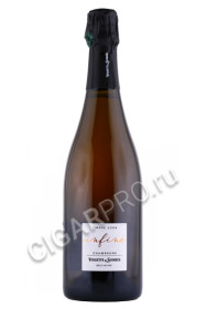 шампанское vouette et sorbee infine pinot noir 0.75л