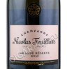 этикетка nicolas feuillatte brut grande reserve rose