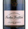 этикетка nicolas feuillatte brut grande reserve rose