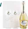 Шампанское Перрье Жуэ Блан дэ Блан 2017г 0.75л +2 бокала в подарочной упаковке